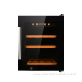 Commercial Black Wine Cooler Fridge Cabinet